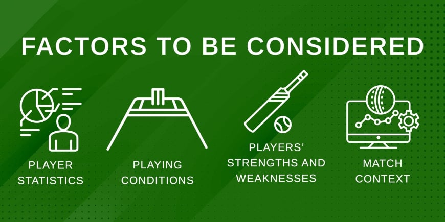Player Performance factors to consider