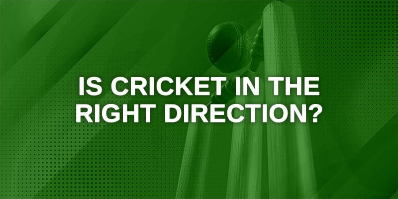 Is Cricket in the Right Direction
